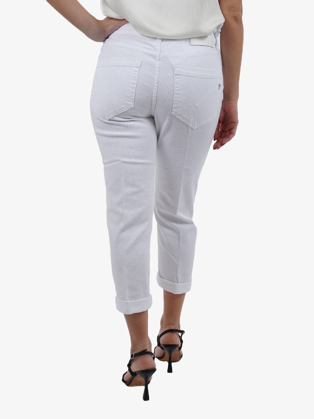 DONDUP Jeans Koons donna bianco Online Outlet