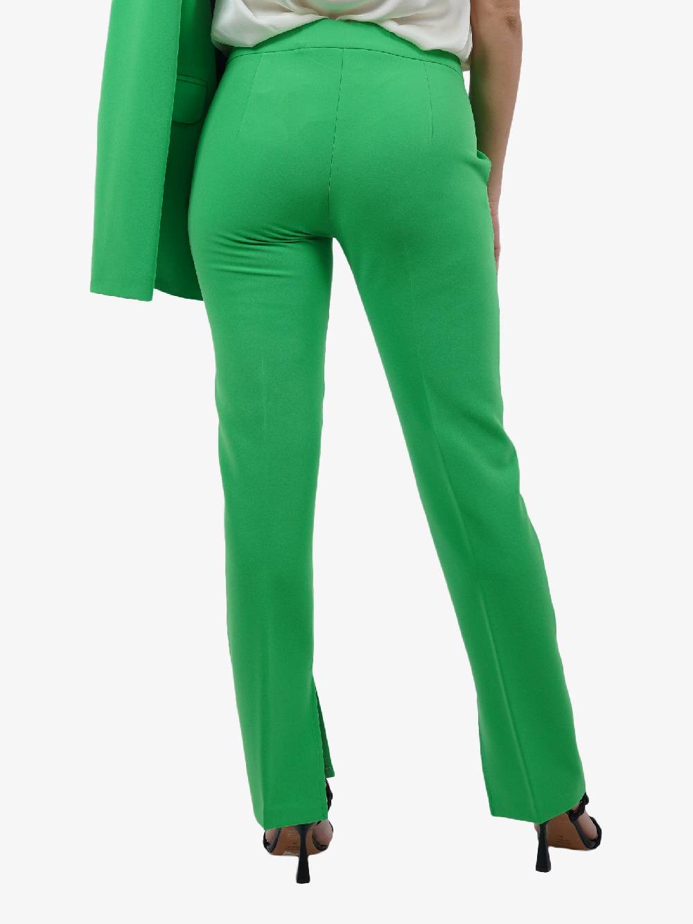 MARIUCCIA Pantalone slim donna verde Lightning offer