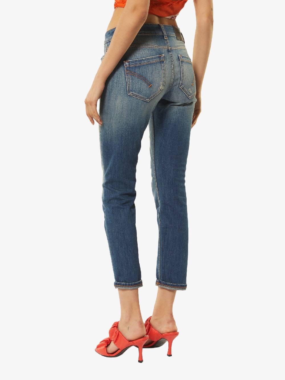DONDUP Jeans Monroe donna blu Prezzo basso