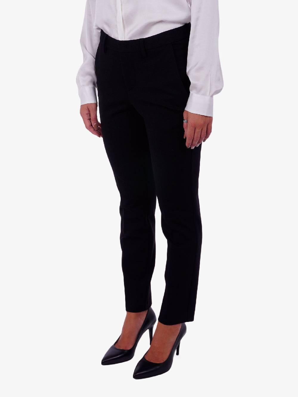MERCI Pantalone a vita media donna nero Offerta settimanale