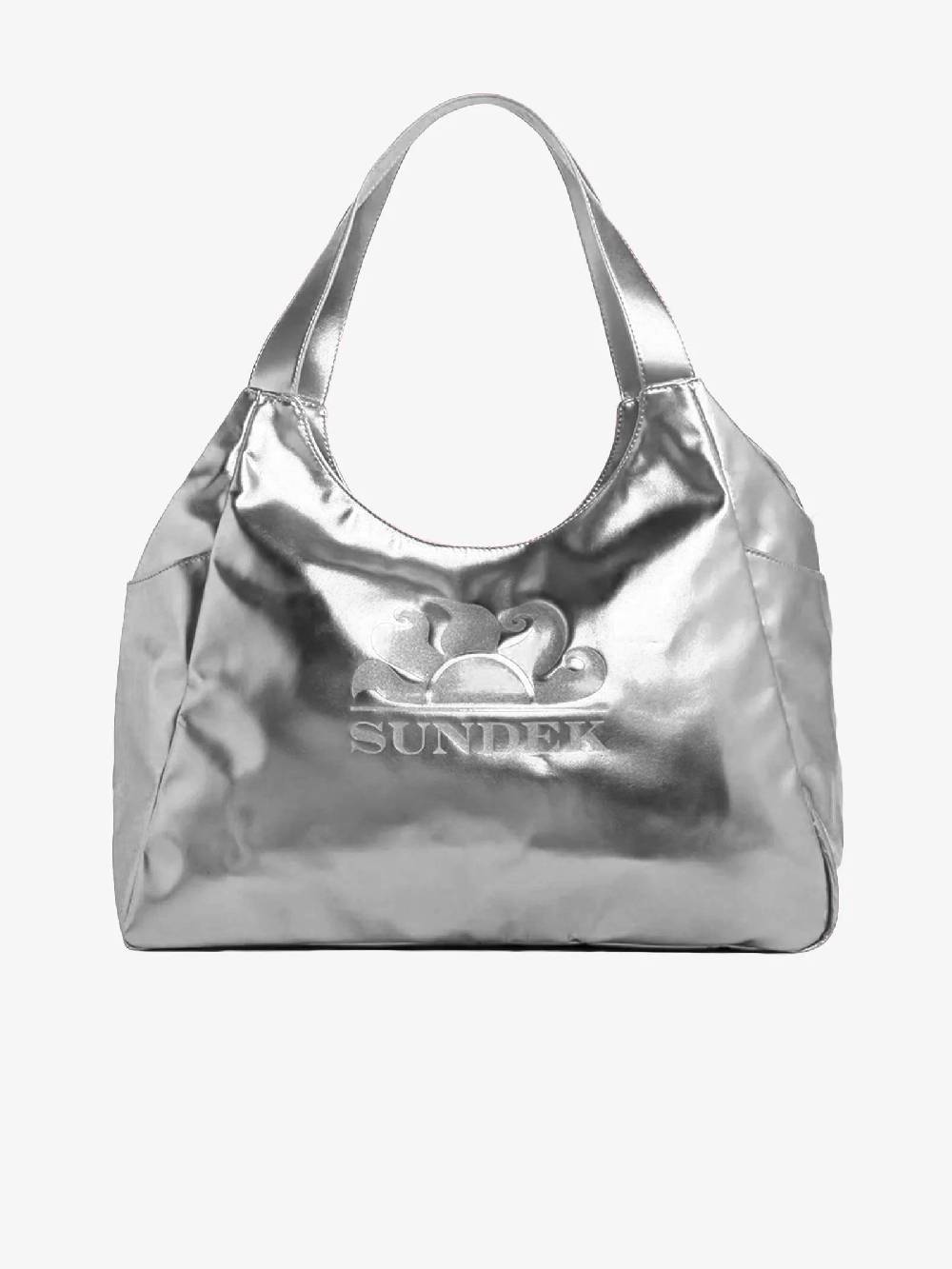 SUNDEK Borsa a spalla CHEL BAG donna argento Solo un giorno rimasto