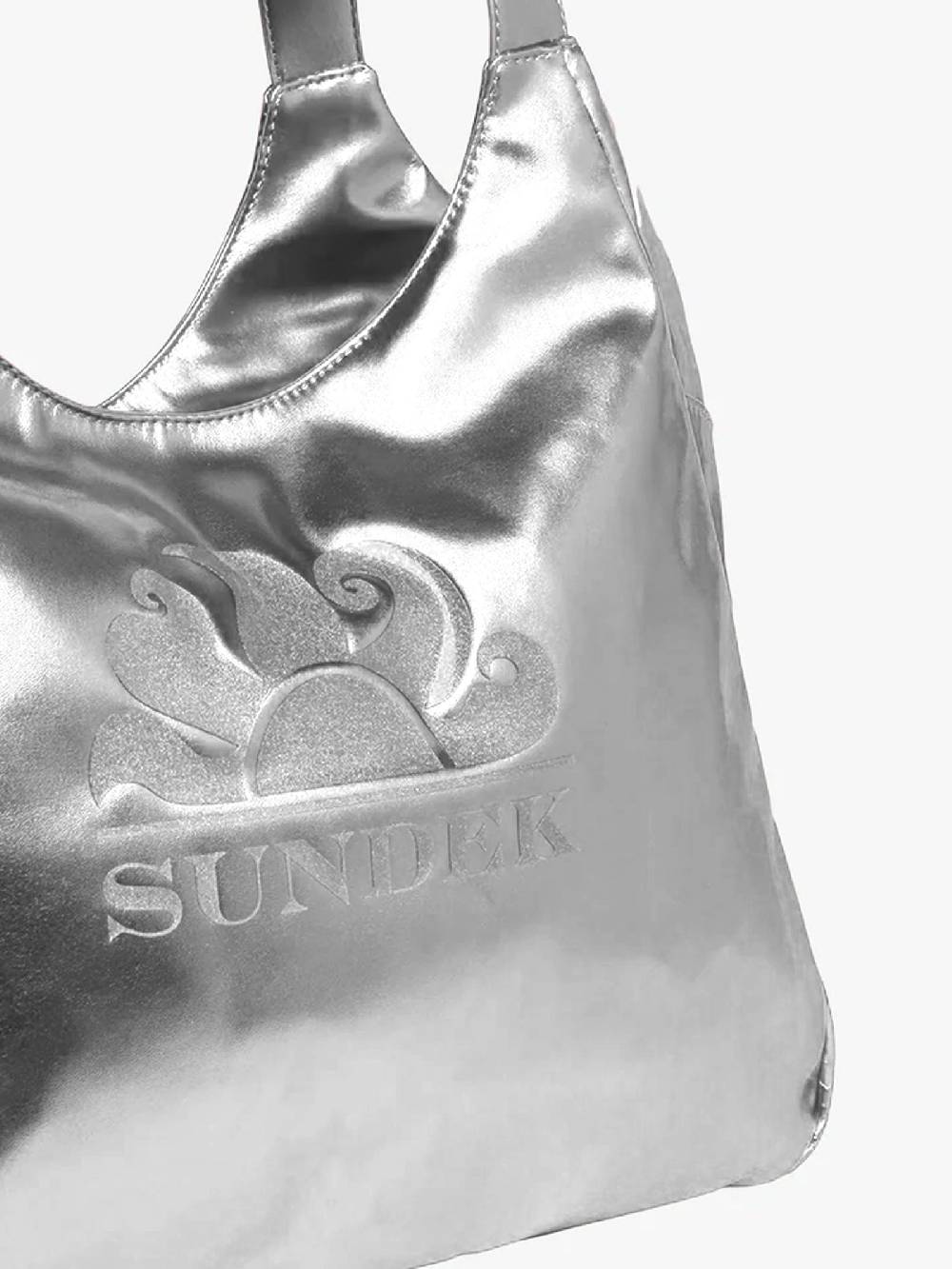 SUNDEK Borsa a spalla CHEL BAG donna argento Solo un giorno rimasto