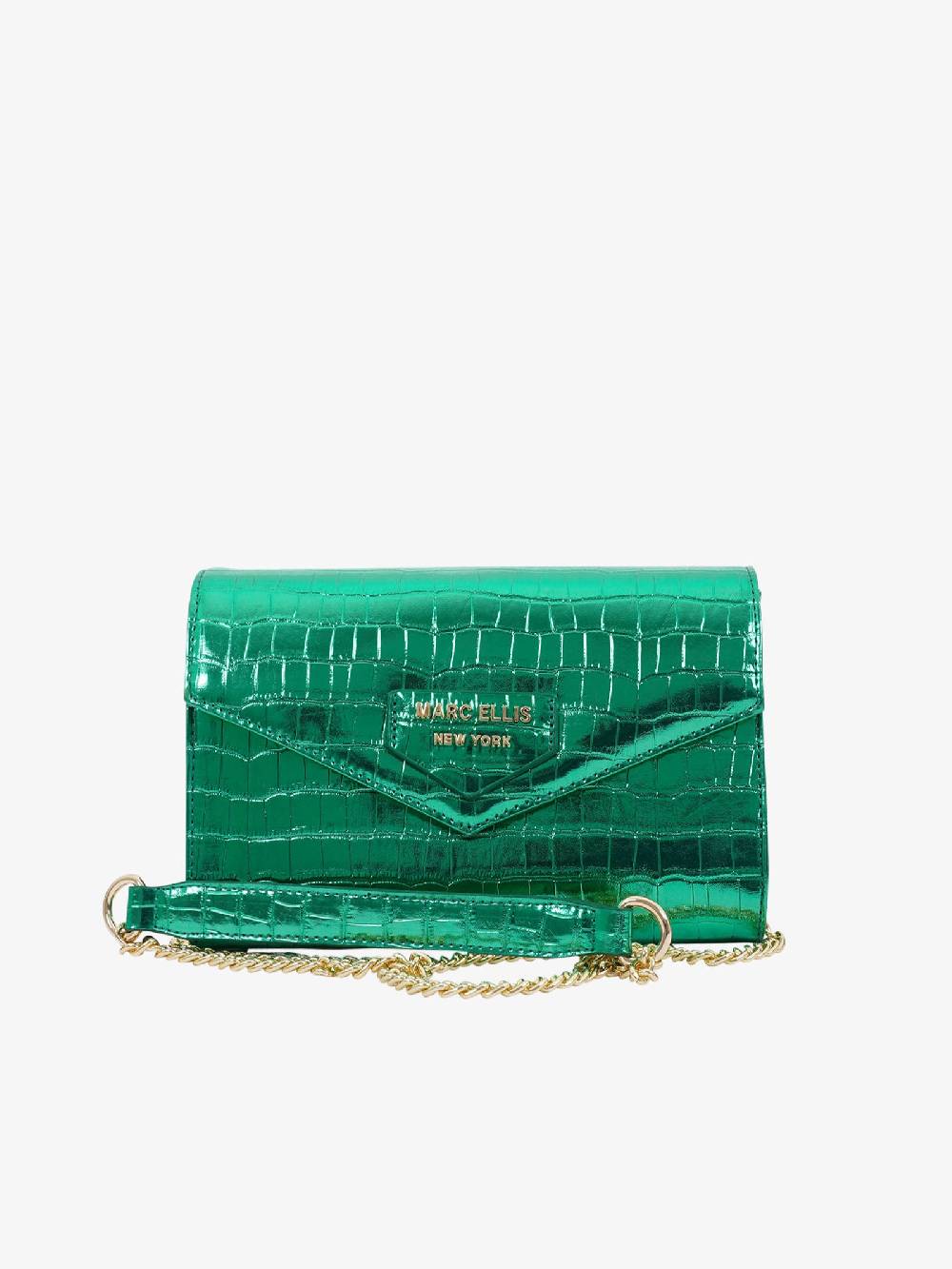 MARC ELLIS Borsa a tracolla MINDY donna verde Trasporto libero internazionale