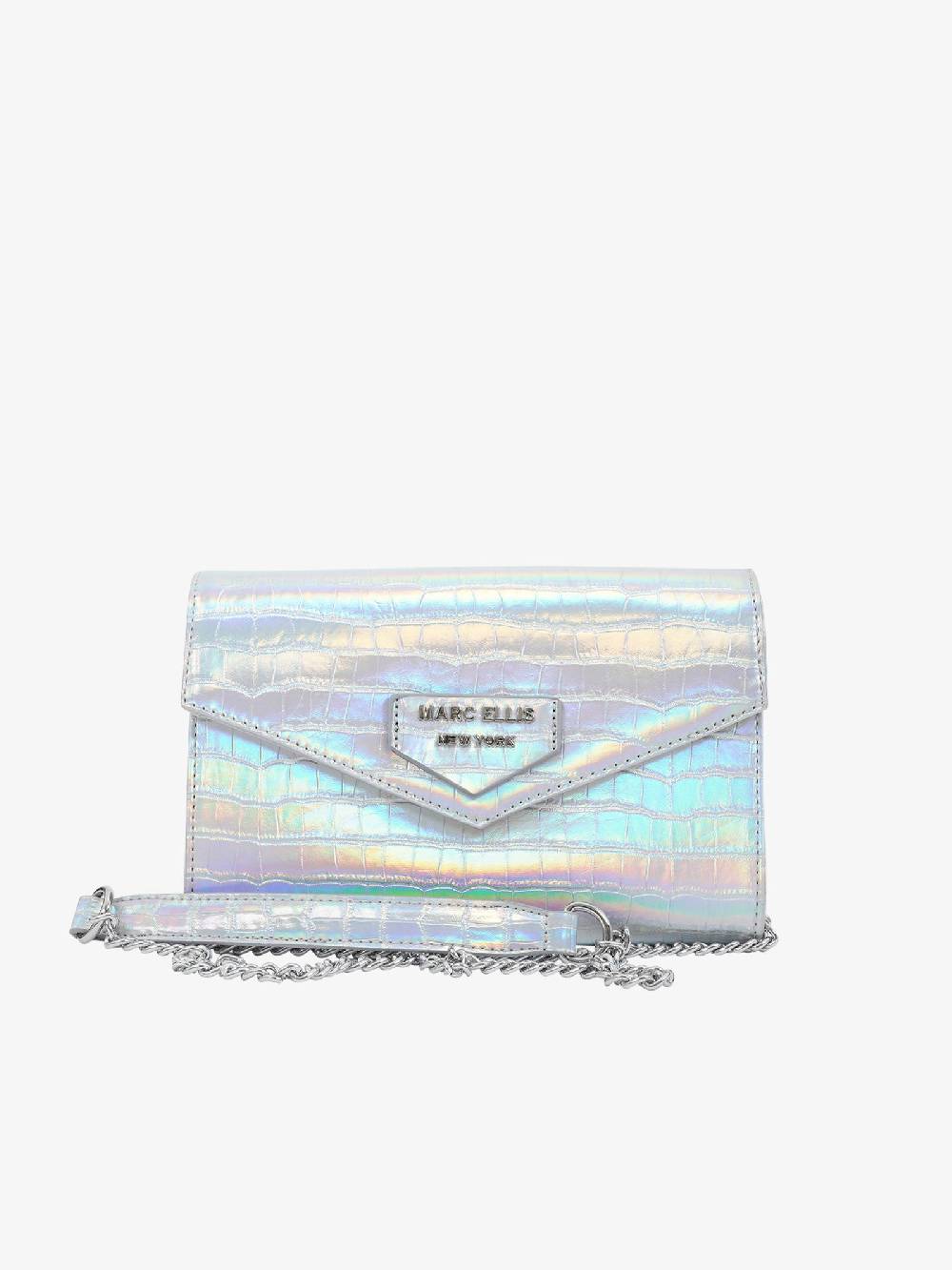 MARC ELLIS Borsa a tracolla MINDY donna argento Officina