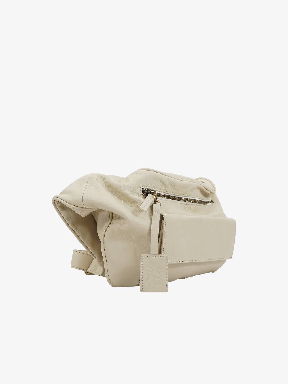 RARO Marsupio BORSUPIO donna pelle panna Black Friday Prezzi