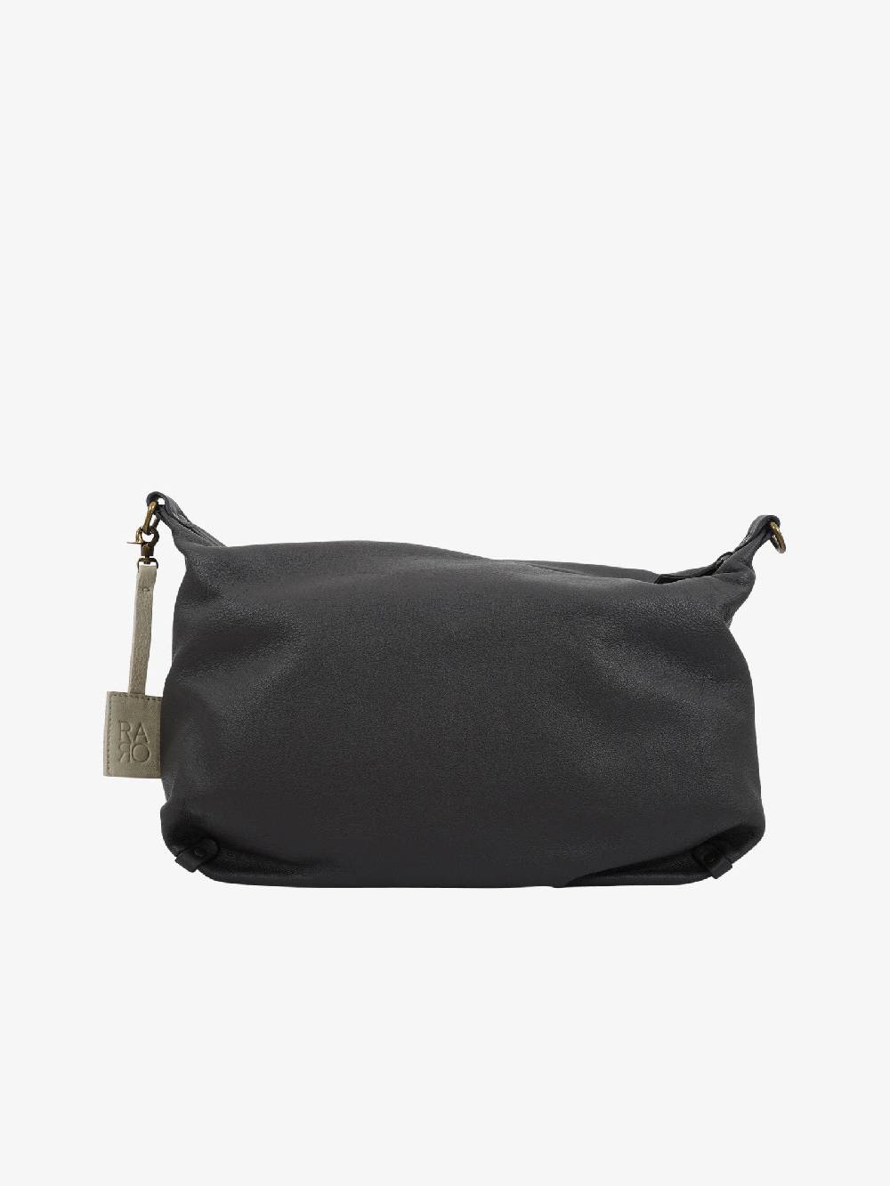 RARO Borsa a spalla ASTRAPE donna pelle marrone Spedizione Gratuita