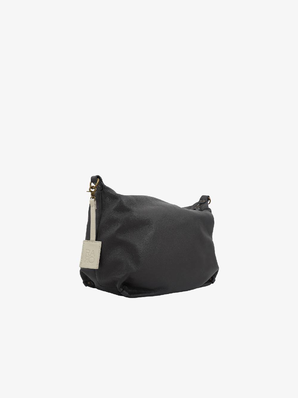 RARO Borsa a spalla ASTRAPE donna pelle marrone Spedizione Gratuita