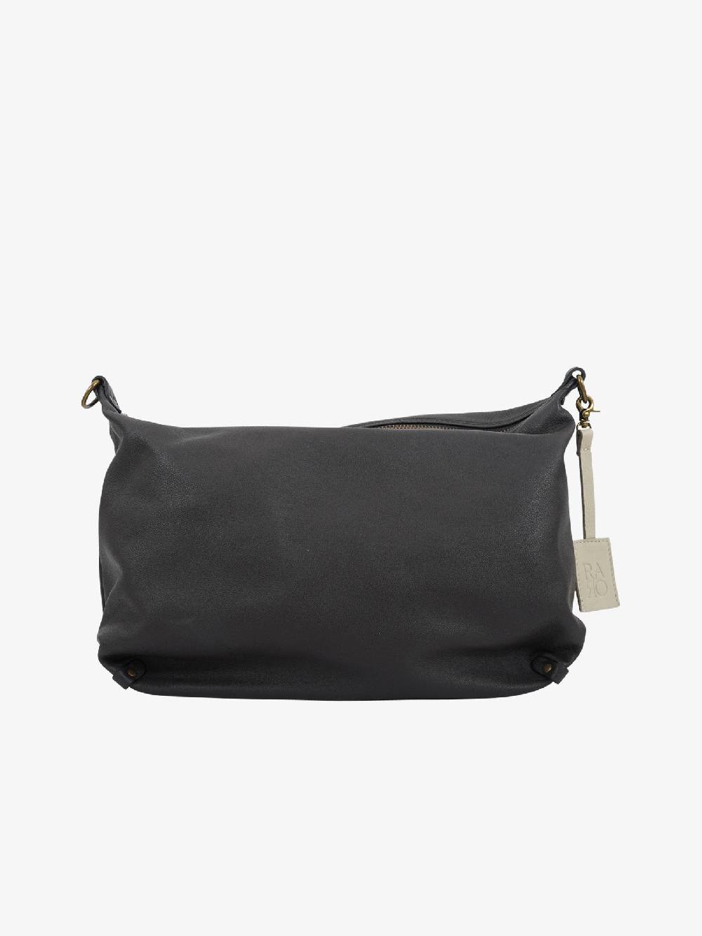 RARO Borsa a spalla ASTRAPE donna pelle marrone Spedizione Gratuita