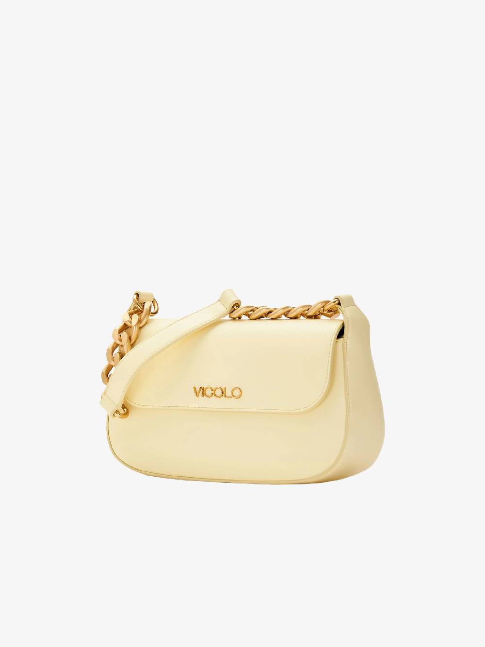 VICOLO Borsa a spalla Piccadilly AB0005 donna giallo Hotsell