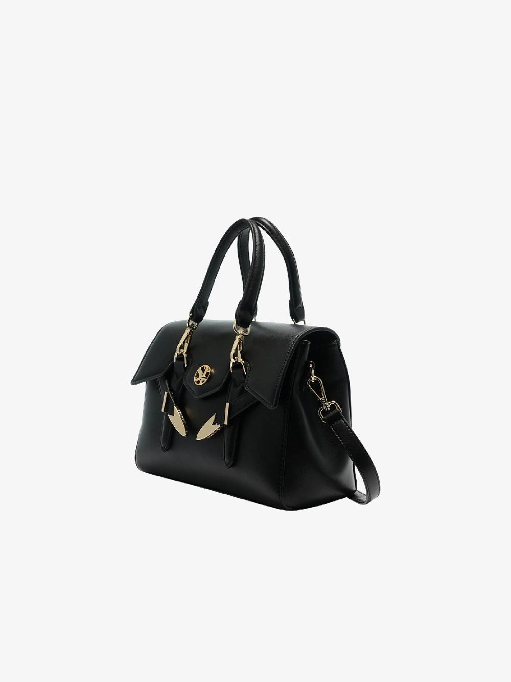 SECRET PON PON Borsa a spalla YALIS SMALL donna nero Saldi Di Fabbrica