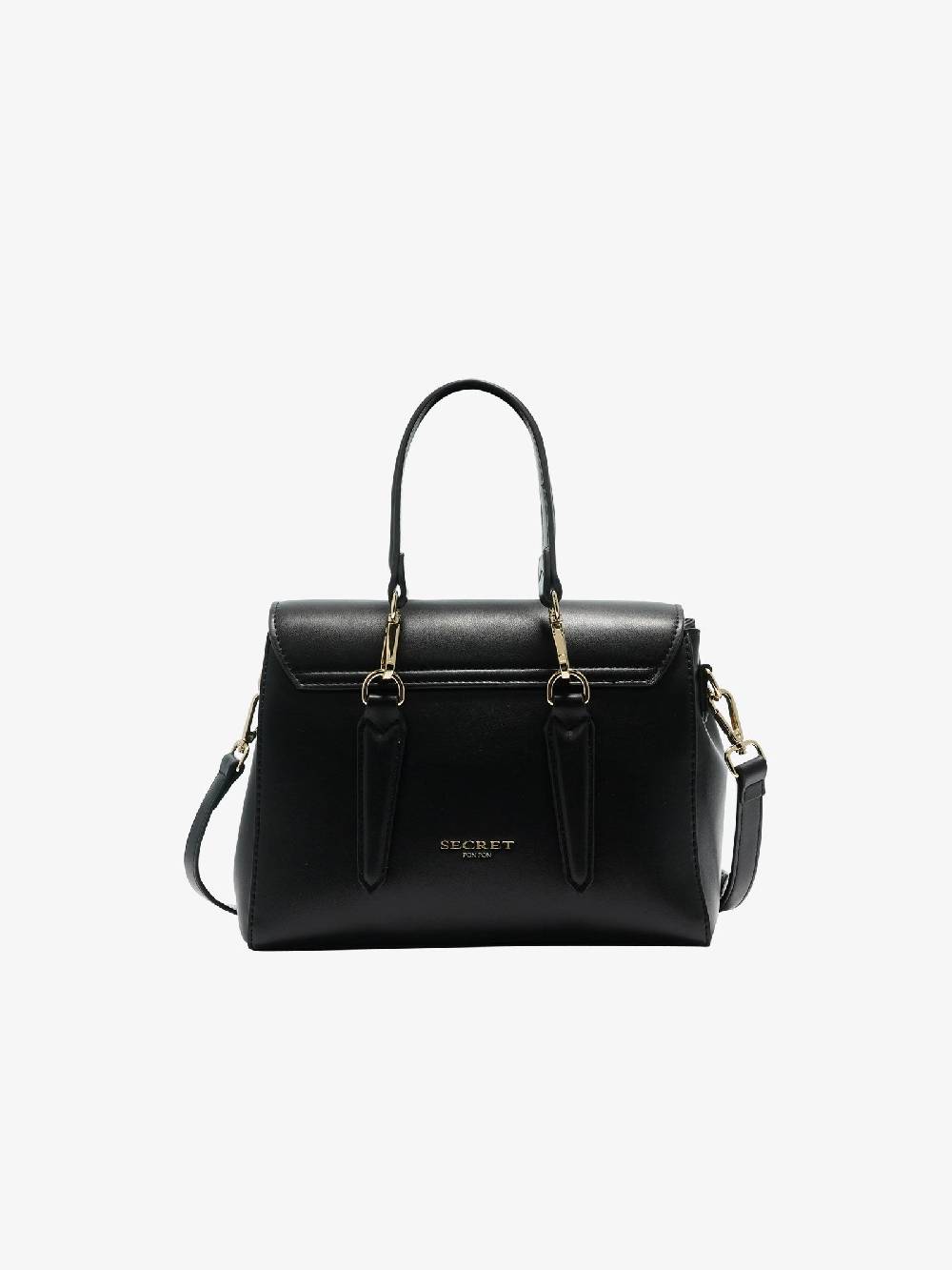 SECRET PON PON Borsa a spalla YALIS SMALL donna nero Saldi Di Fabbrica
