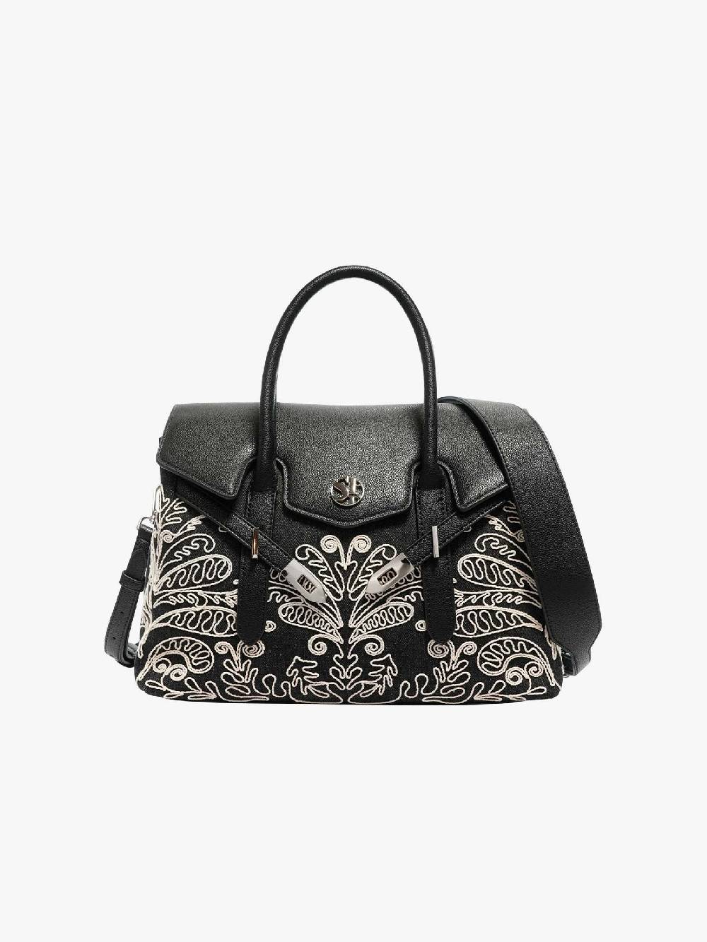 SECRET PON PON Borsa a spalla YALIS CORNELY MEDIUM donna denim