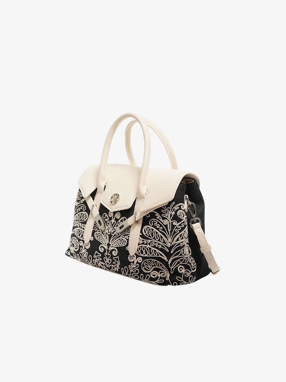 SECRET PON PON Borsa a spalla YALIS CORNELY MEDIUM donna denim Sconto di tempo limitato