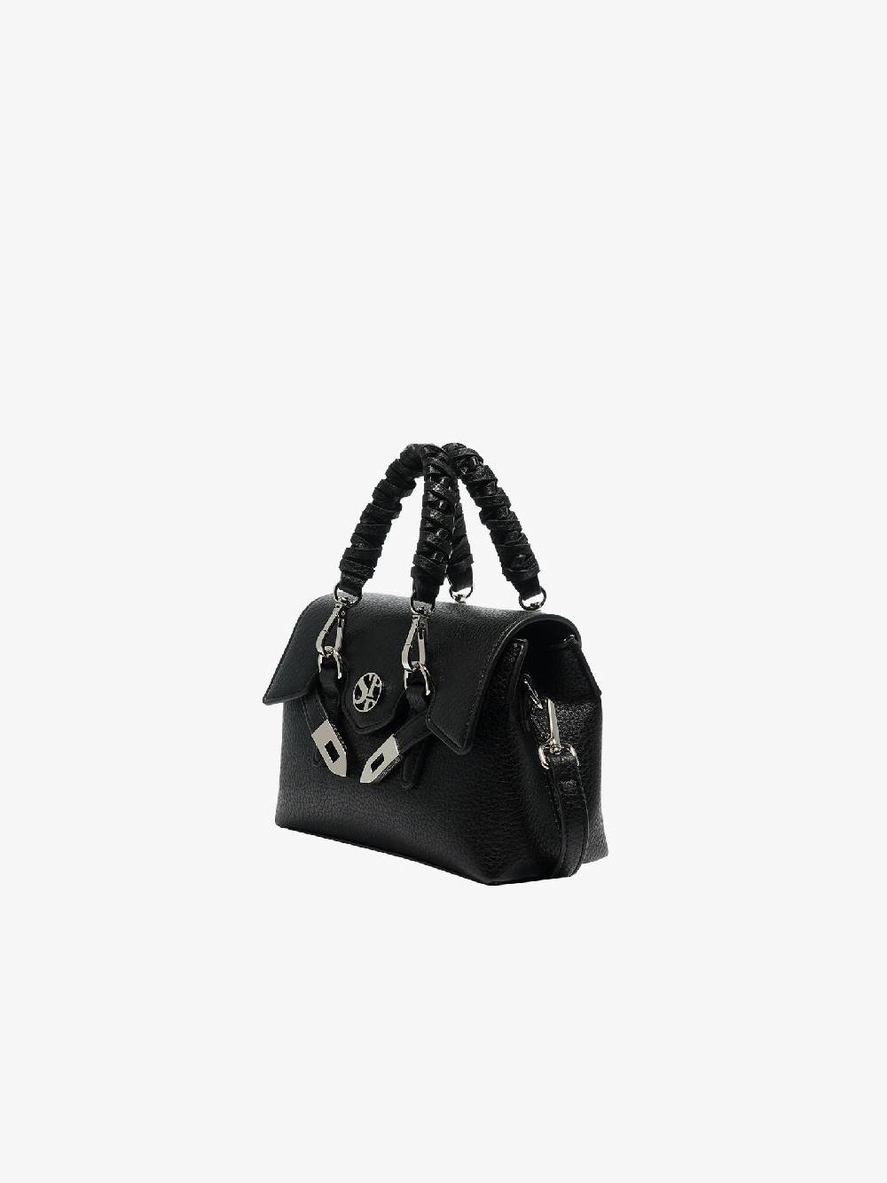 SECRET PON PON Borsa a spalla QUINY XSMALL donna nero Negozio online di fabbrica