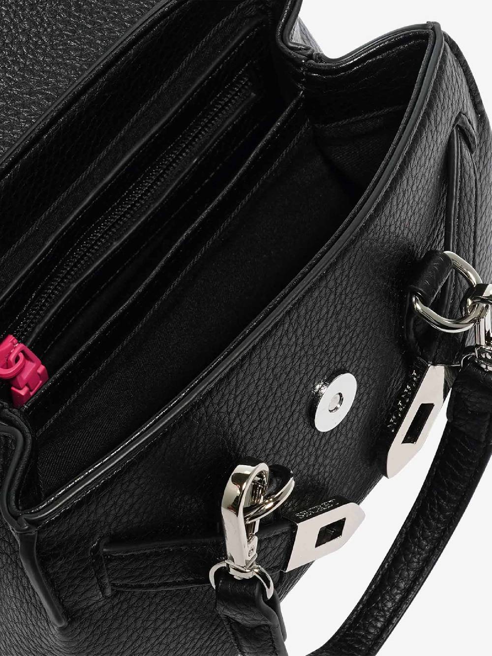 SECRET PON PON Borsa a spalla QUINY XSMALL donna nero Negozio online di fabbrica