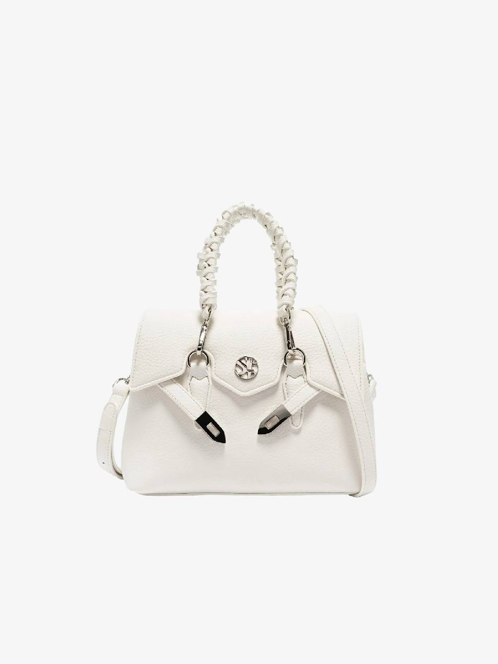 SECRET PON PON Borsa a mano QUINY SMALL donna bianco Flash Sale