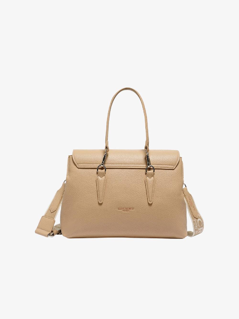 SECRET PON PON Borsa a mano QUINY MEDIUM donna beige Fornitura limitata