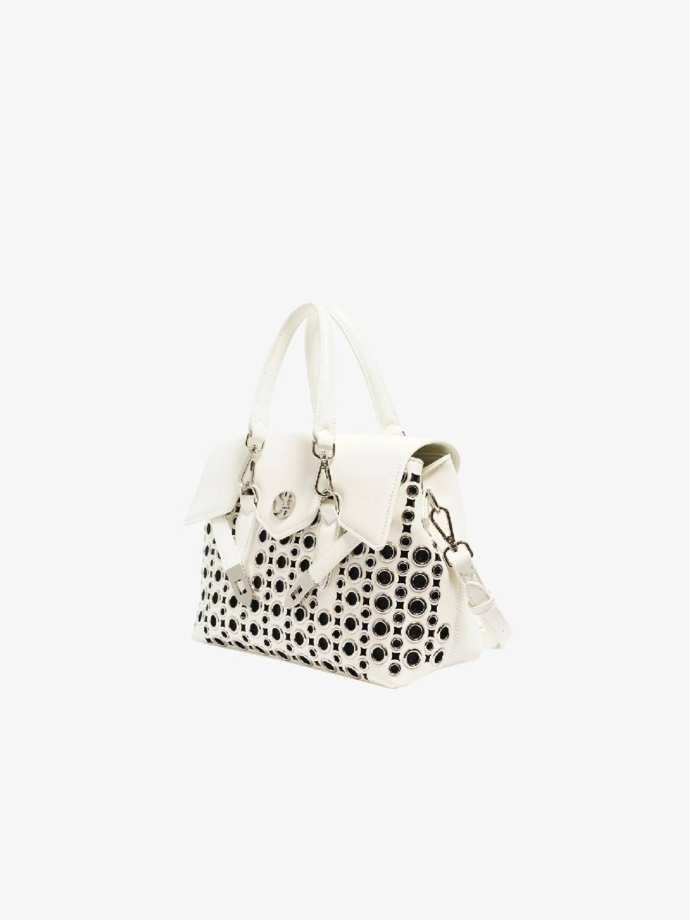 SECRET PON PON Borsa a mano Quiny hole Small donna bianco Shopping online