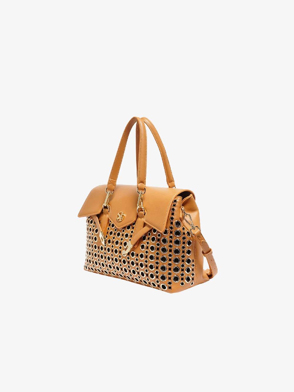 SECRET PON PON Borsa a mano Quiny hole Medium donna marrone Offerta esclusiva