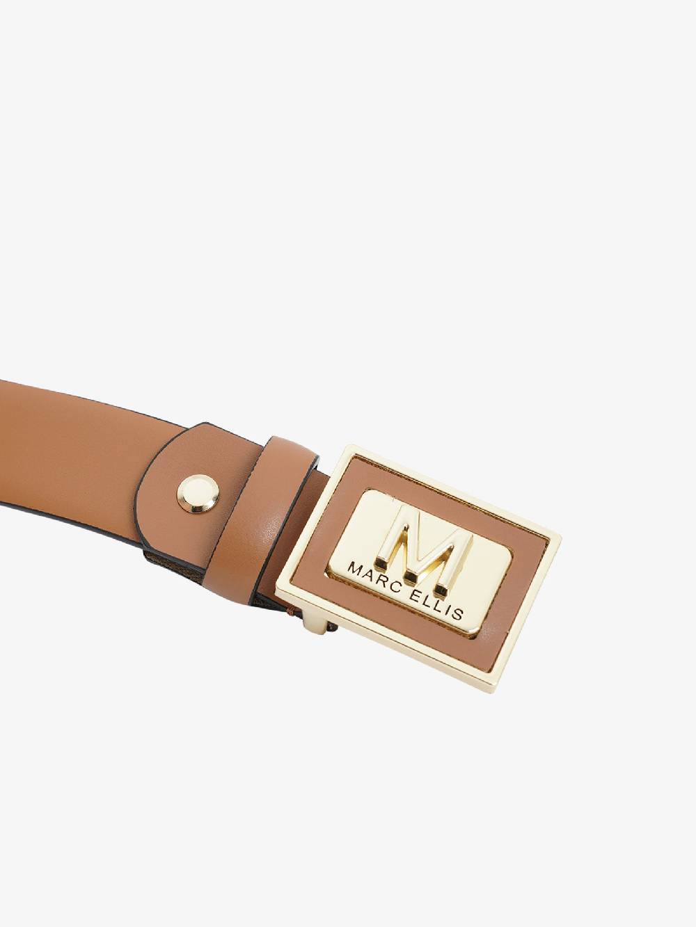 MARC ELLIS Cinture ME BELT-93 donna in pelle marrone Online Outlet