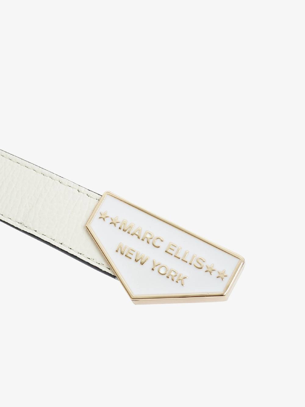 MARC ELLIS Cinture ME BELT-84 donna in pelle panna Lightning offer