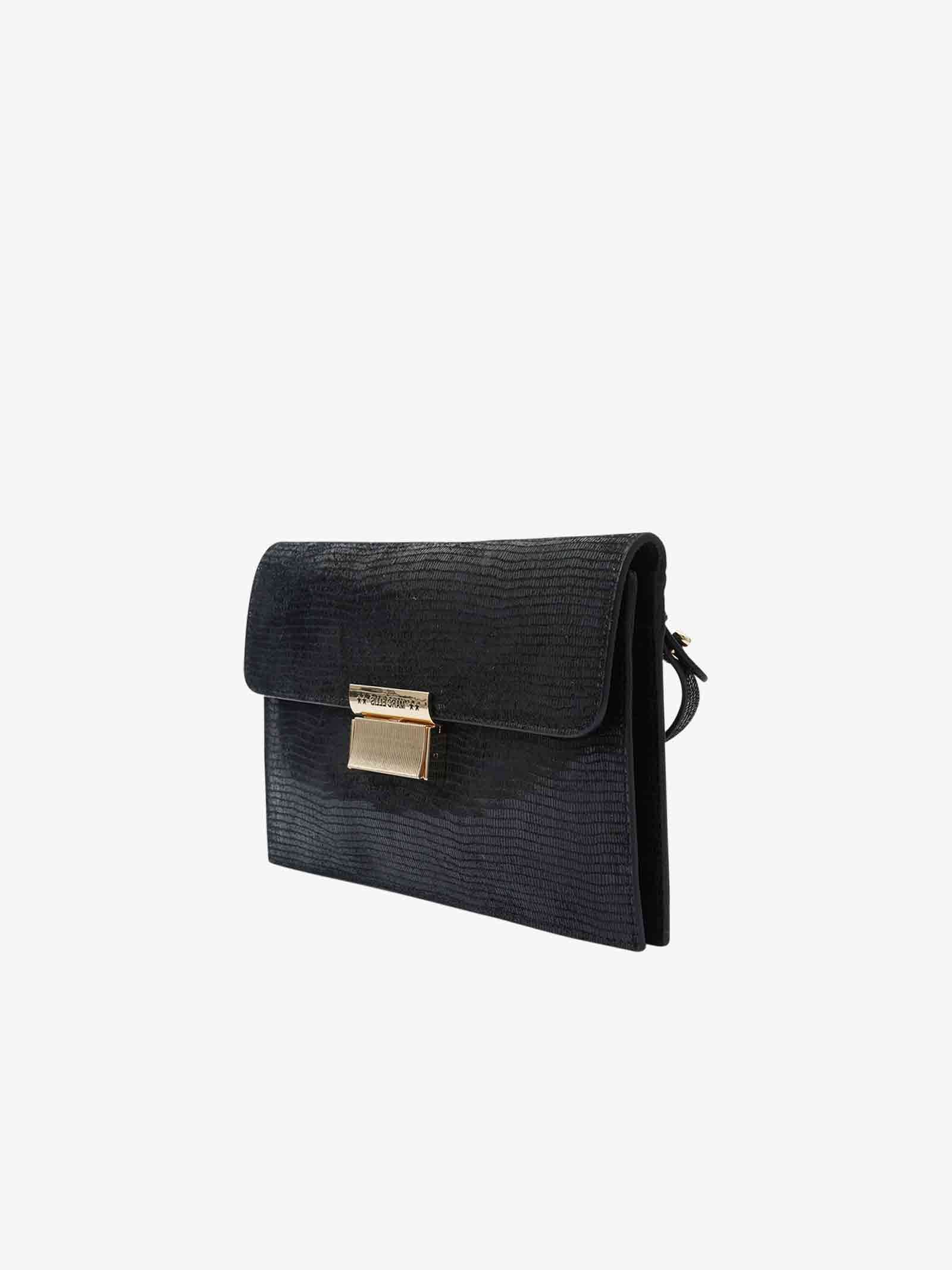 MARC ELLIS Borse a spalla TRISHA TRISHA PARTY donna in pelle nero Nuovi prodotti