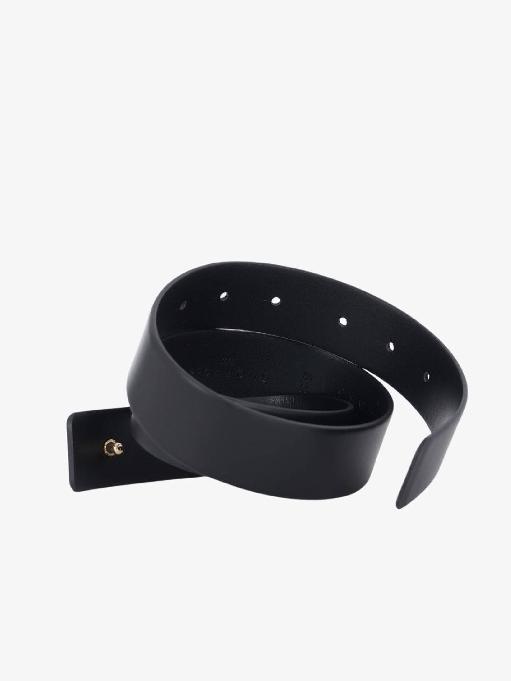 JOHN RICHMOND Cintura JR-C106W donna in vera pelle nero/oro Super Saving Price