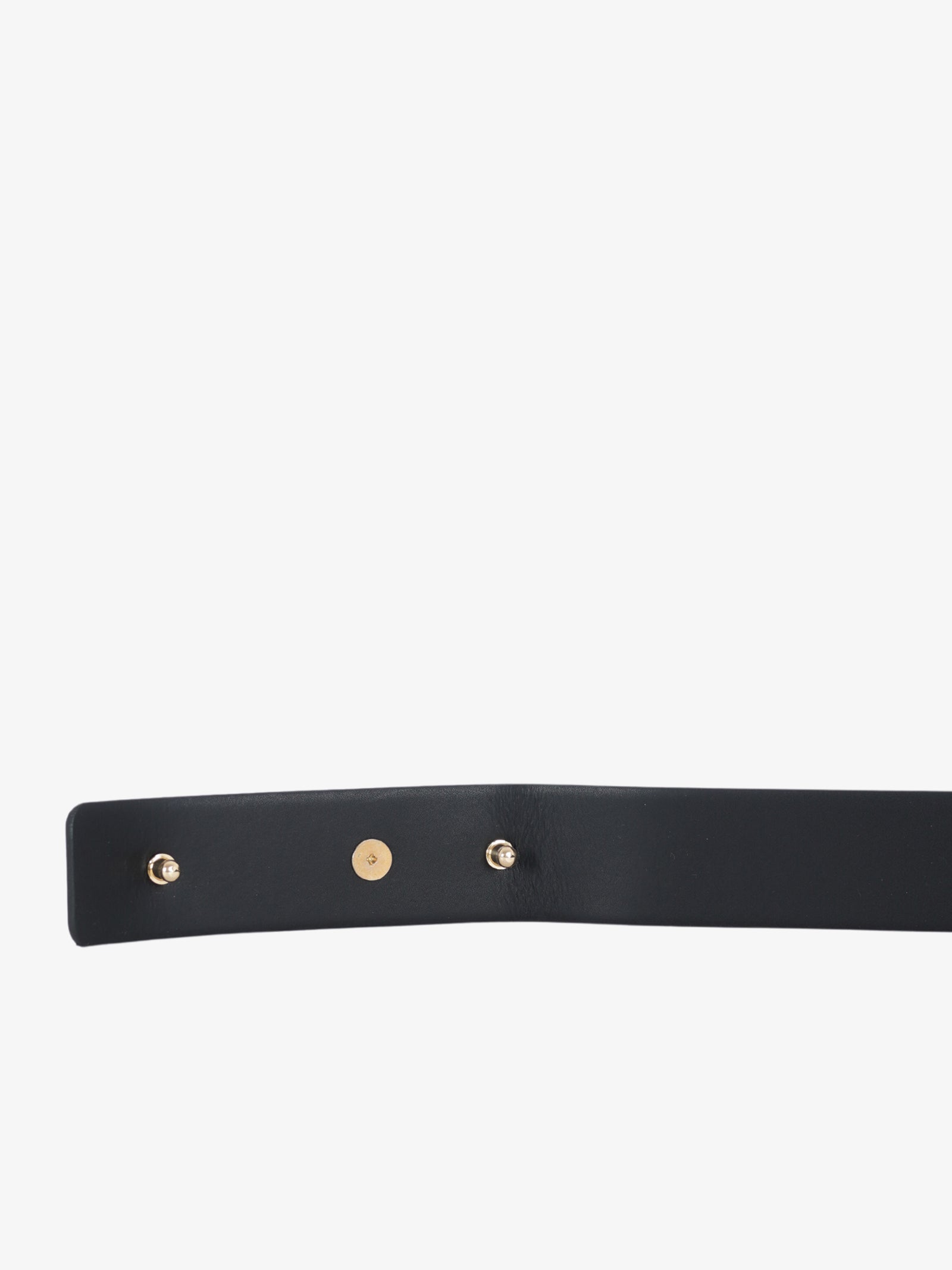 JOHN RICHMOND Cintura JR-C106W donna in vera pelle nero/oro Super Saving Price