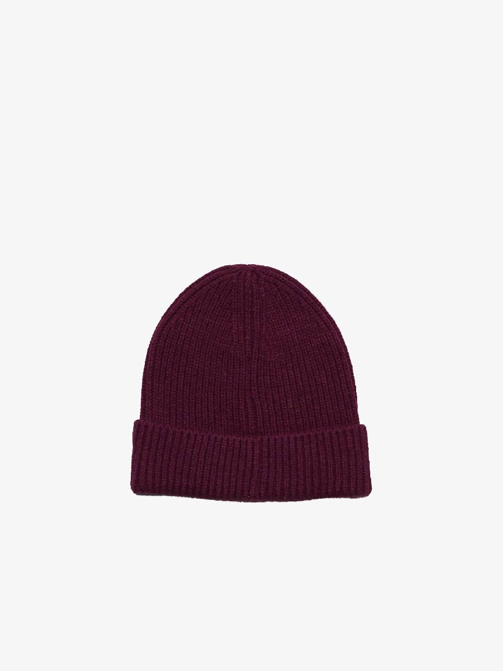 THE NORTH FACE Cappello Beanie TNF Logo Box in tessuto tecnico bordeaux Ultimi tre giorni