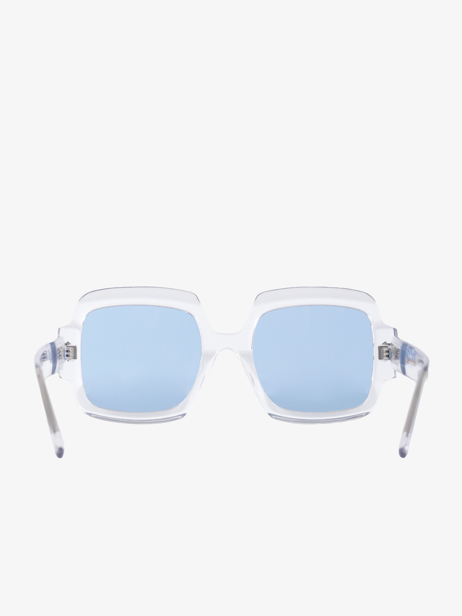 LABE Occhiali da sole unisex in celluloide grigio Super sconto