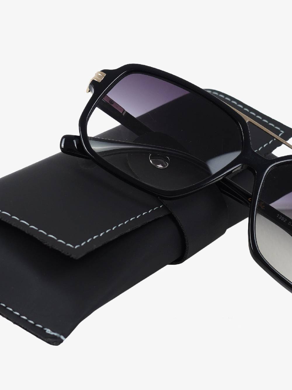 LABE Occhiali da sole in metallo unisex con design moderno Esporta salva