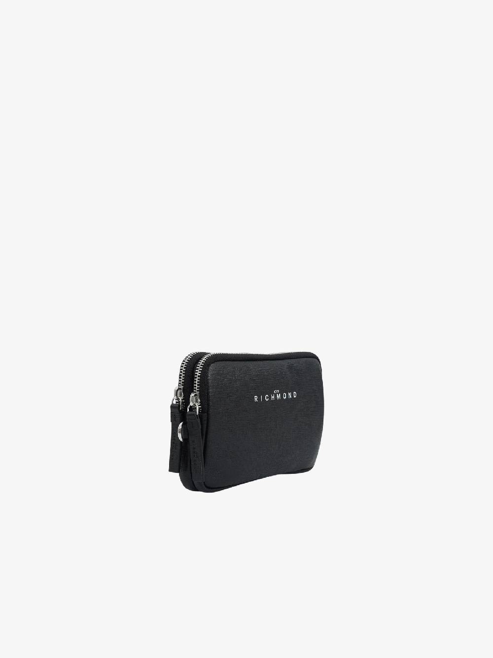 JOHN RICHMOND Pochette JR-B127 JR-B127 uomo pelle nero Duty-free