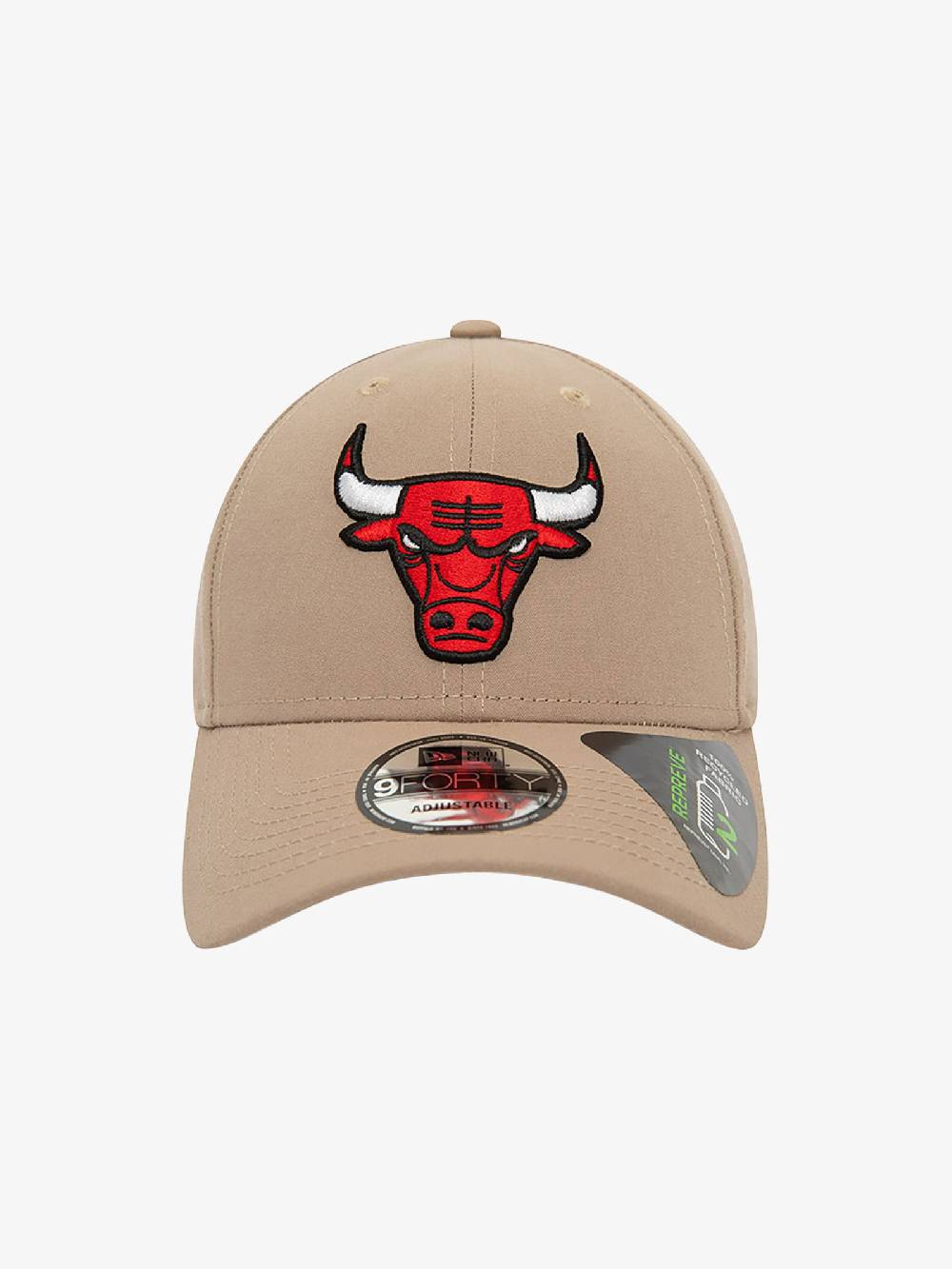 NEW ERA Cappello 9FORTY Chicago Bulls NBA Repreve 60435239 marrone Spedizione Gratuita
