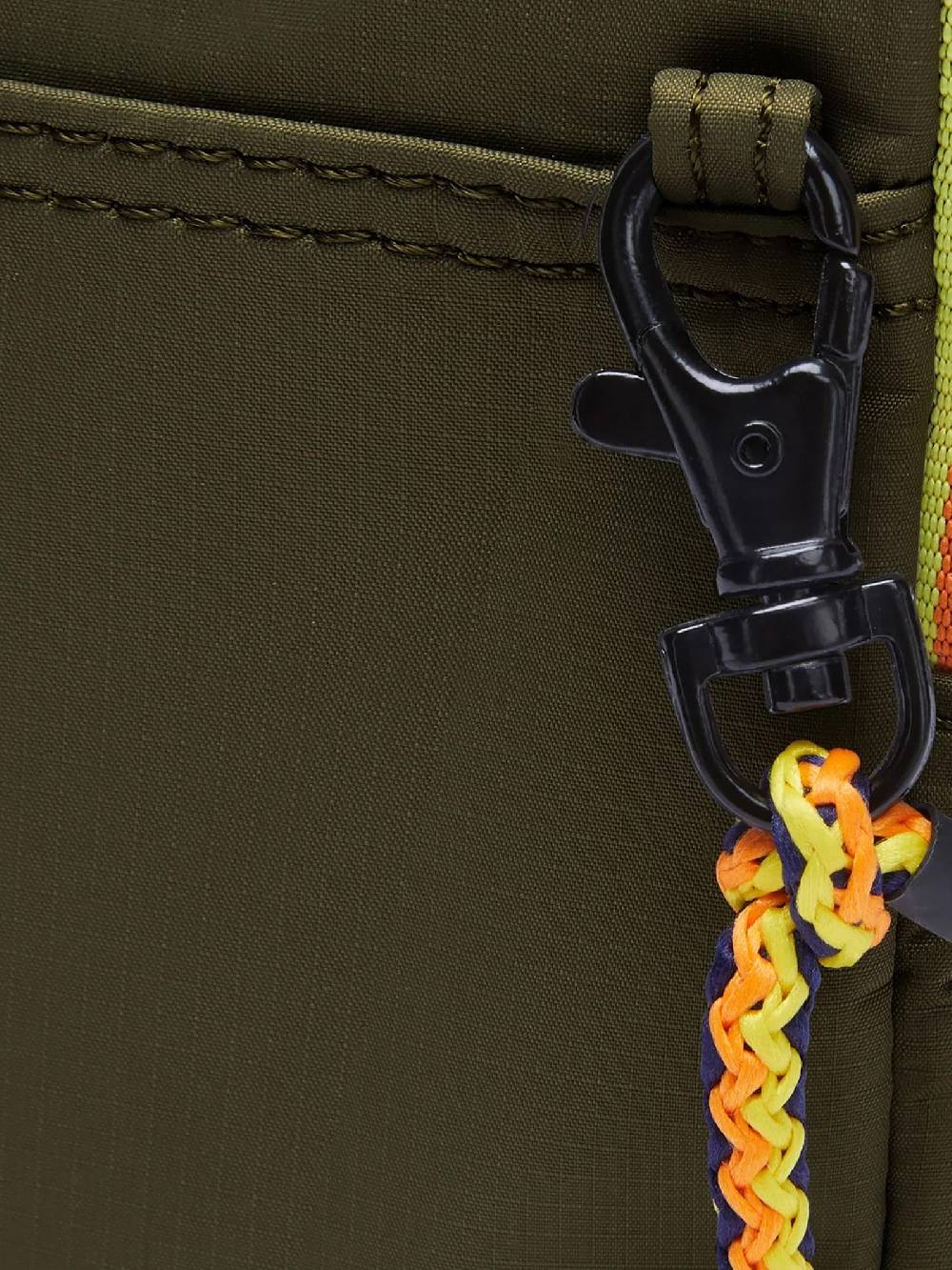 K-WAY Marsupio in Nylon Vitree unisex verde Sottocosto