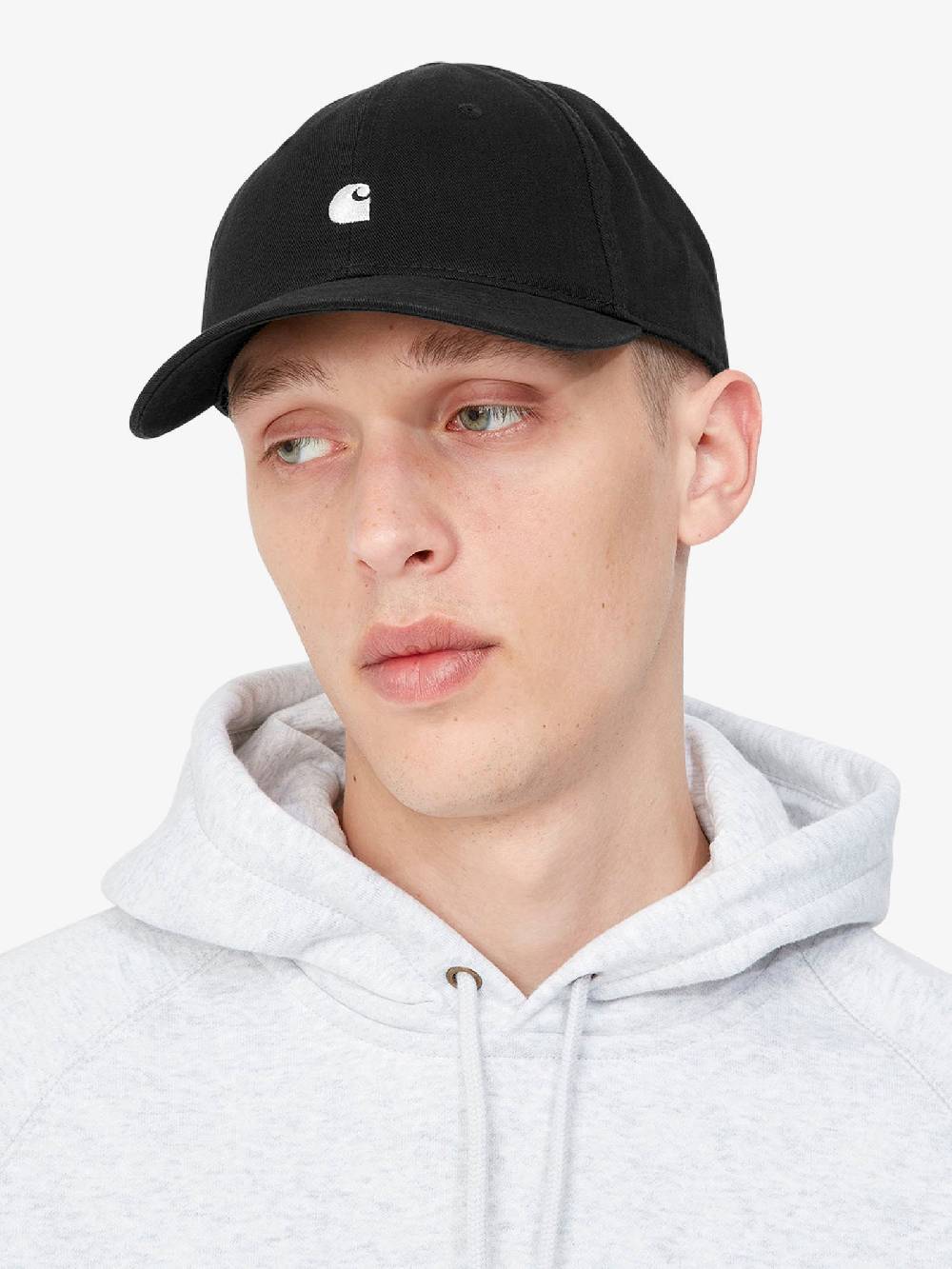 CARHARTT WIP Cappello Madison Logo I023750_0D2_XX nero/bianco Offerta