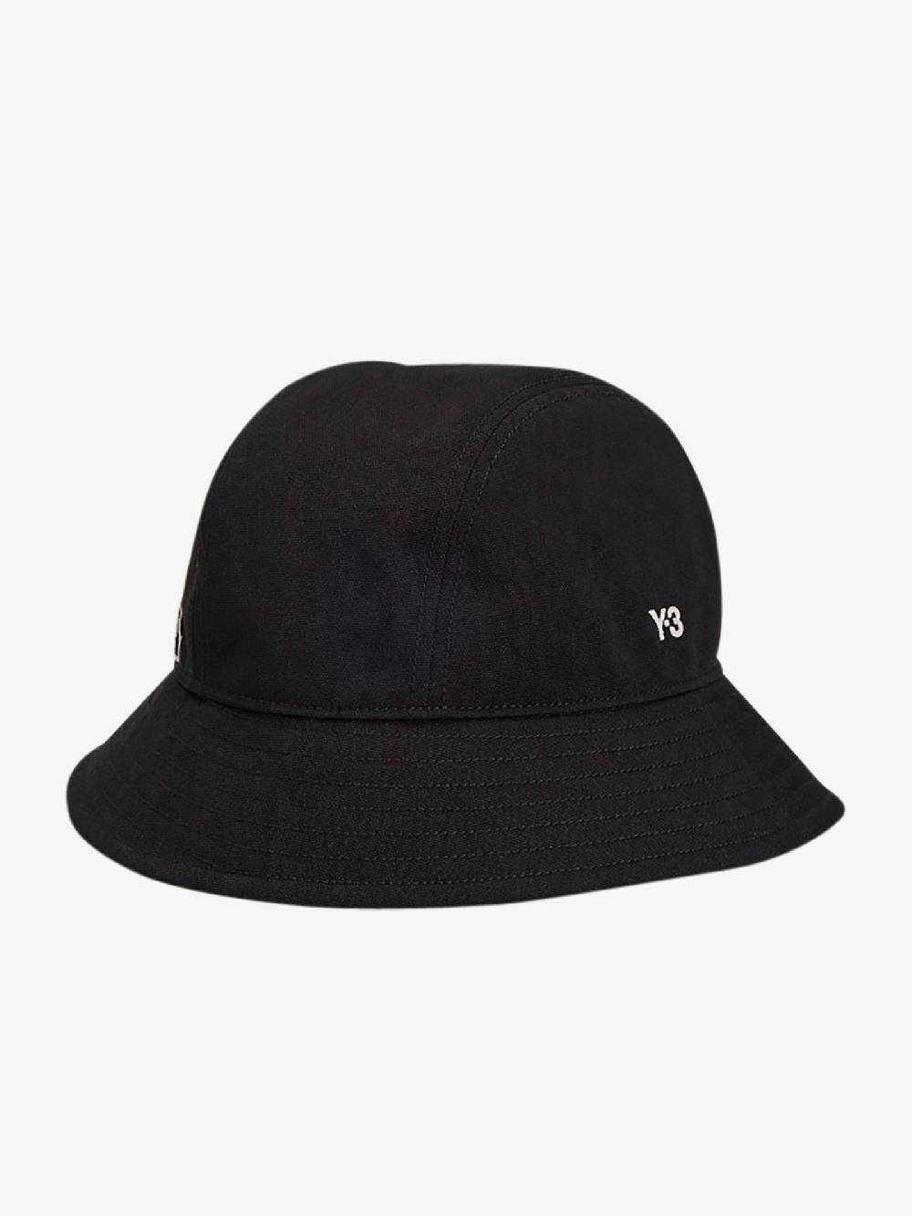 Y-3 Cappello alla pescatora IS5223 con logo nero Online