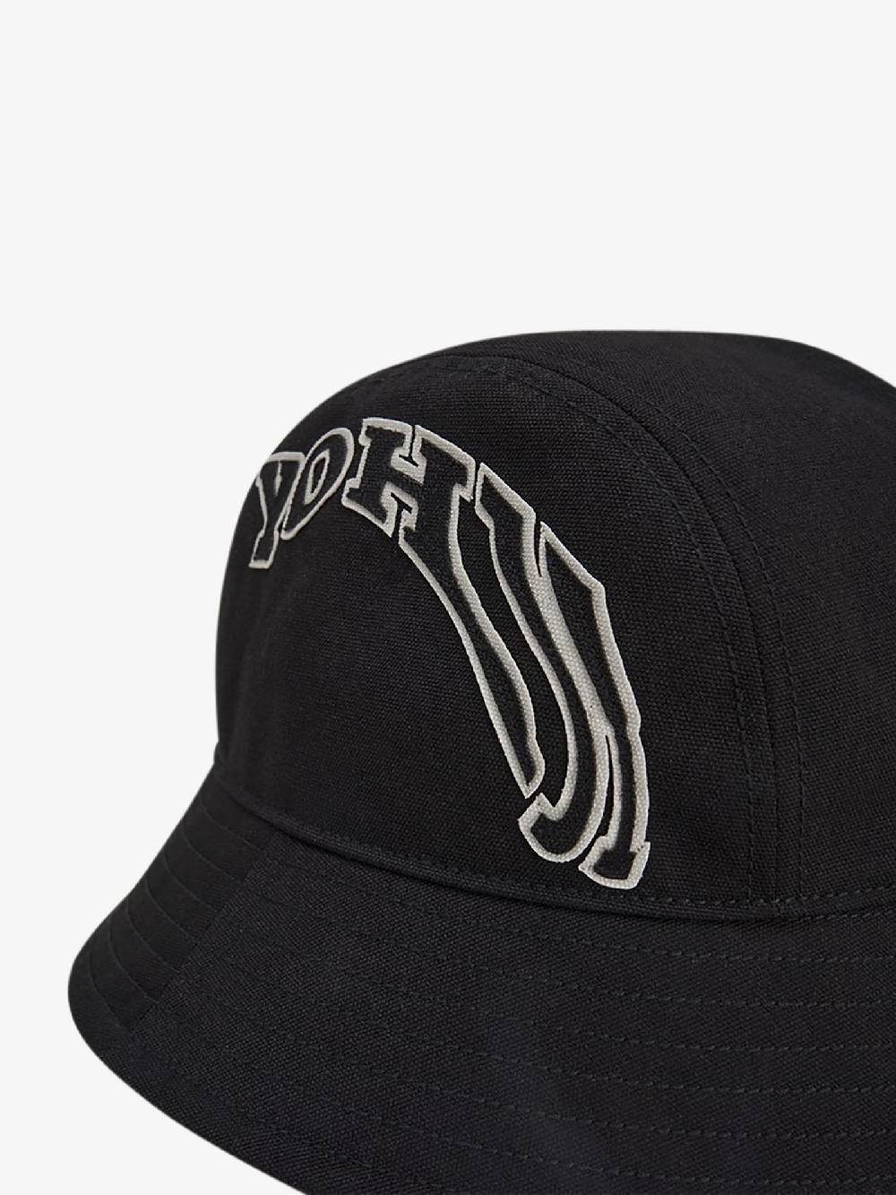Y-3 Cappello alla pescatora IS5223 con logo nero Online
