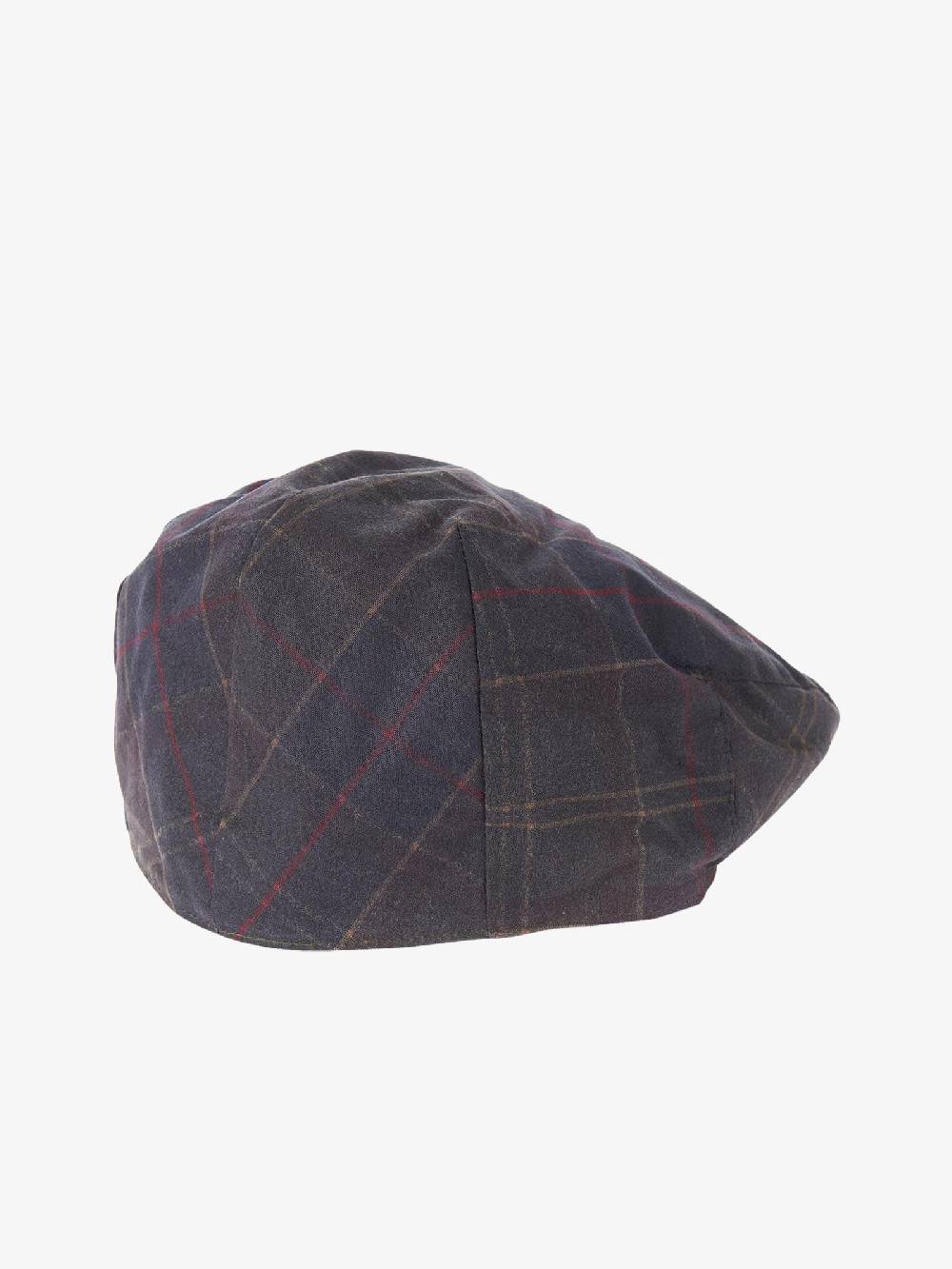 BARBOUR Cappellino cerato Tartan uomo in cotone In Vendita