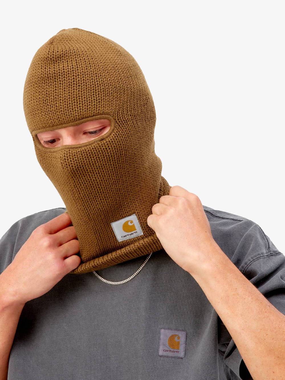 CARHARTT WIP Cappello Storm Maschera I025394_HZ_XX Uomo Marrone Vendita Calda