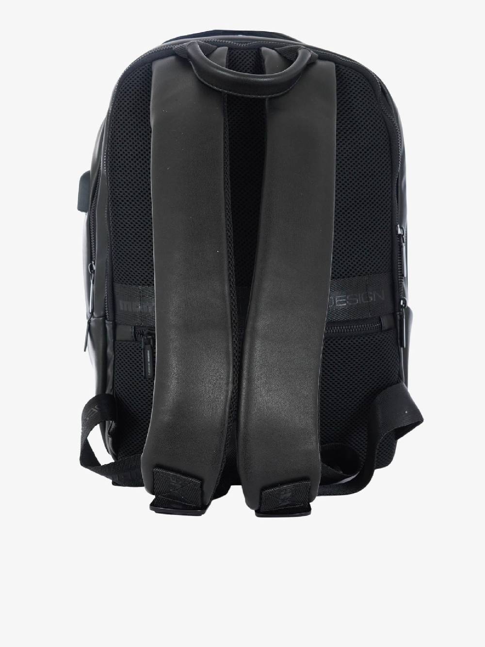 MOMO DESIGN Zaino MO-04PU ovale uomo nero tasche laterali Negozio