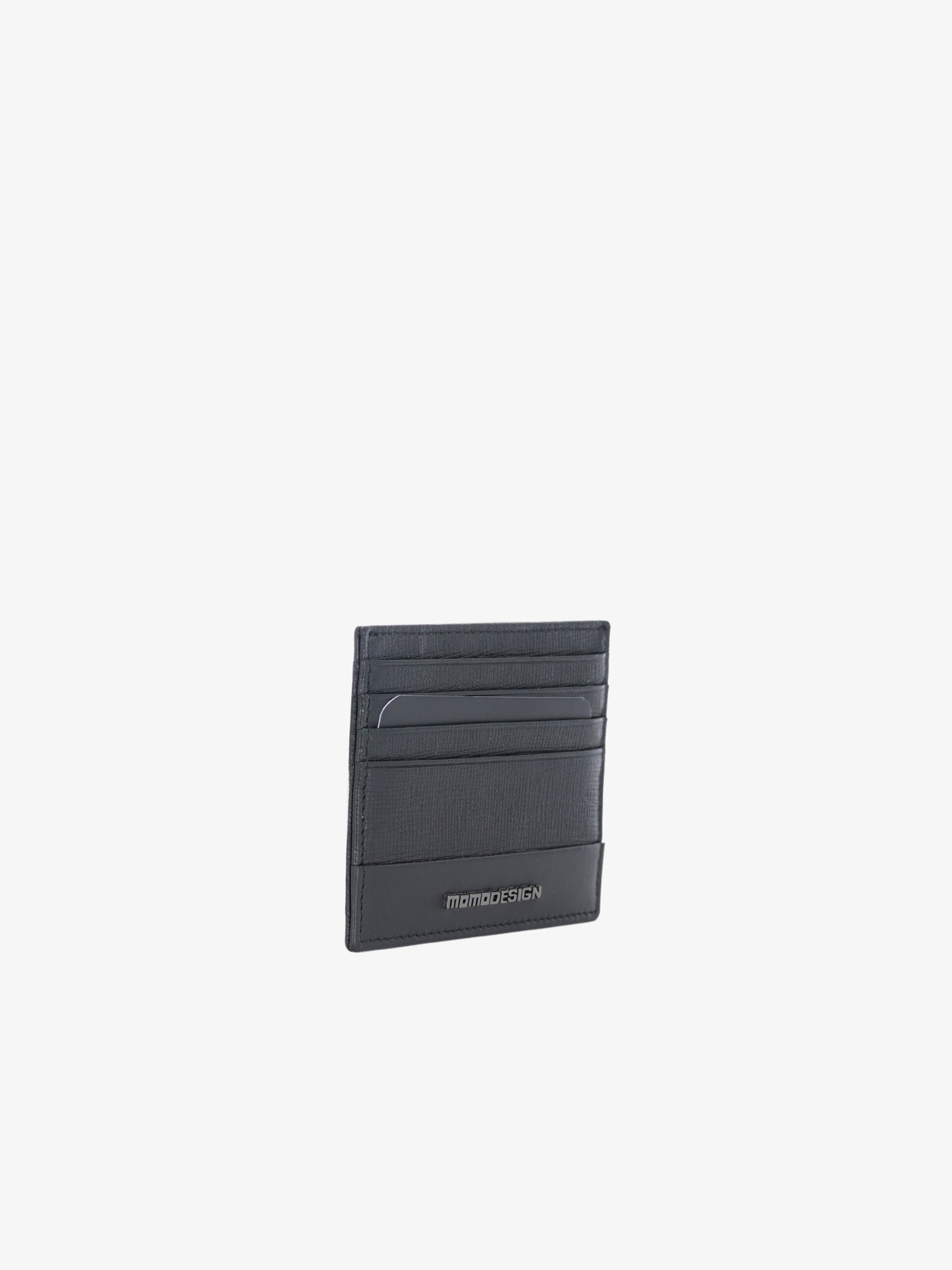 MOMO DESIGN Portacarte MO-25SA uomo in pelle nero Sconto di tempo limitato