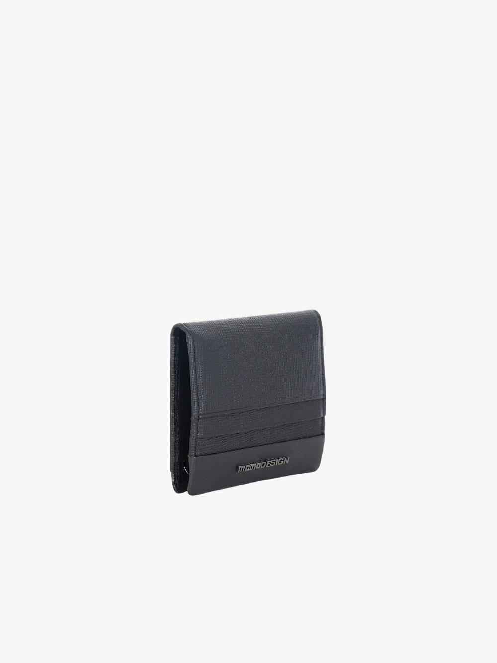 MOMO DESIGN Portacarte MO-18SA uomo in pelle nero Offerta speciale