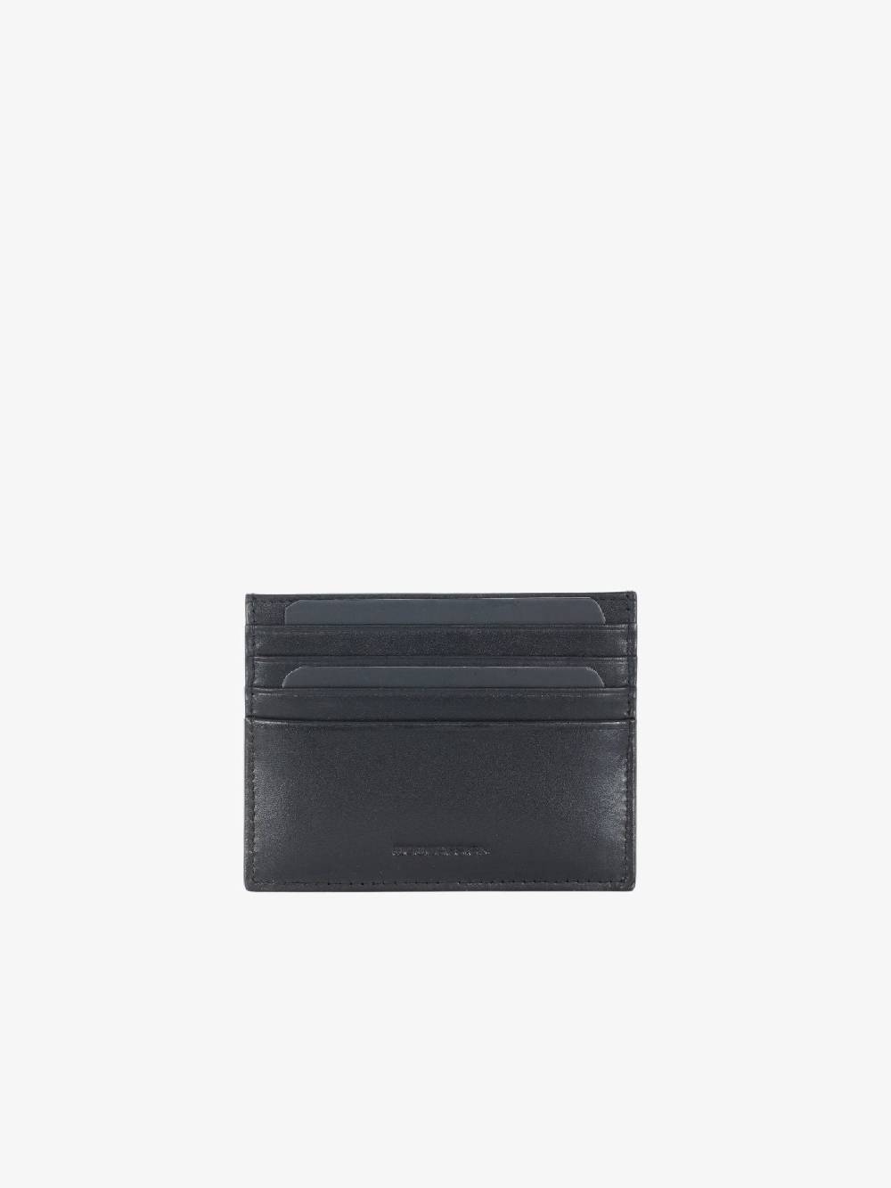 MOMO DESIGN Portacarte MO-13BC uomo in pelle nero Comprare a buon mercato