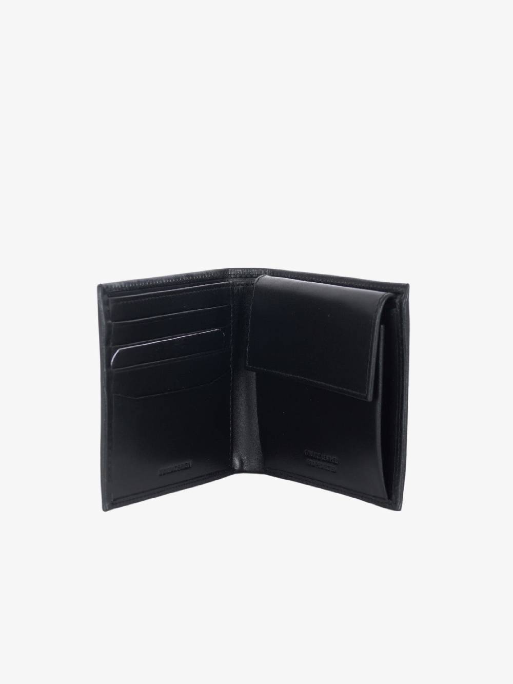 MOMO DESIGN Portafoglio MO-02BC uomo in pelle nero Fornitura limitata