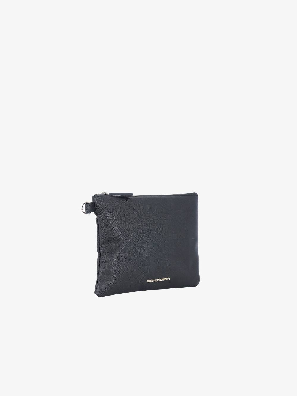 MOMO DESIGN Pochette MO-01SS uomo in saffiano nero Offerta esclusiva