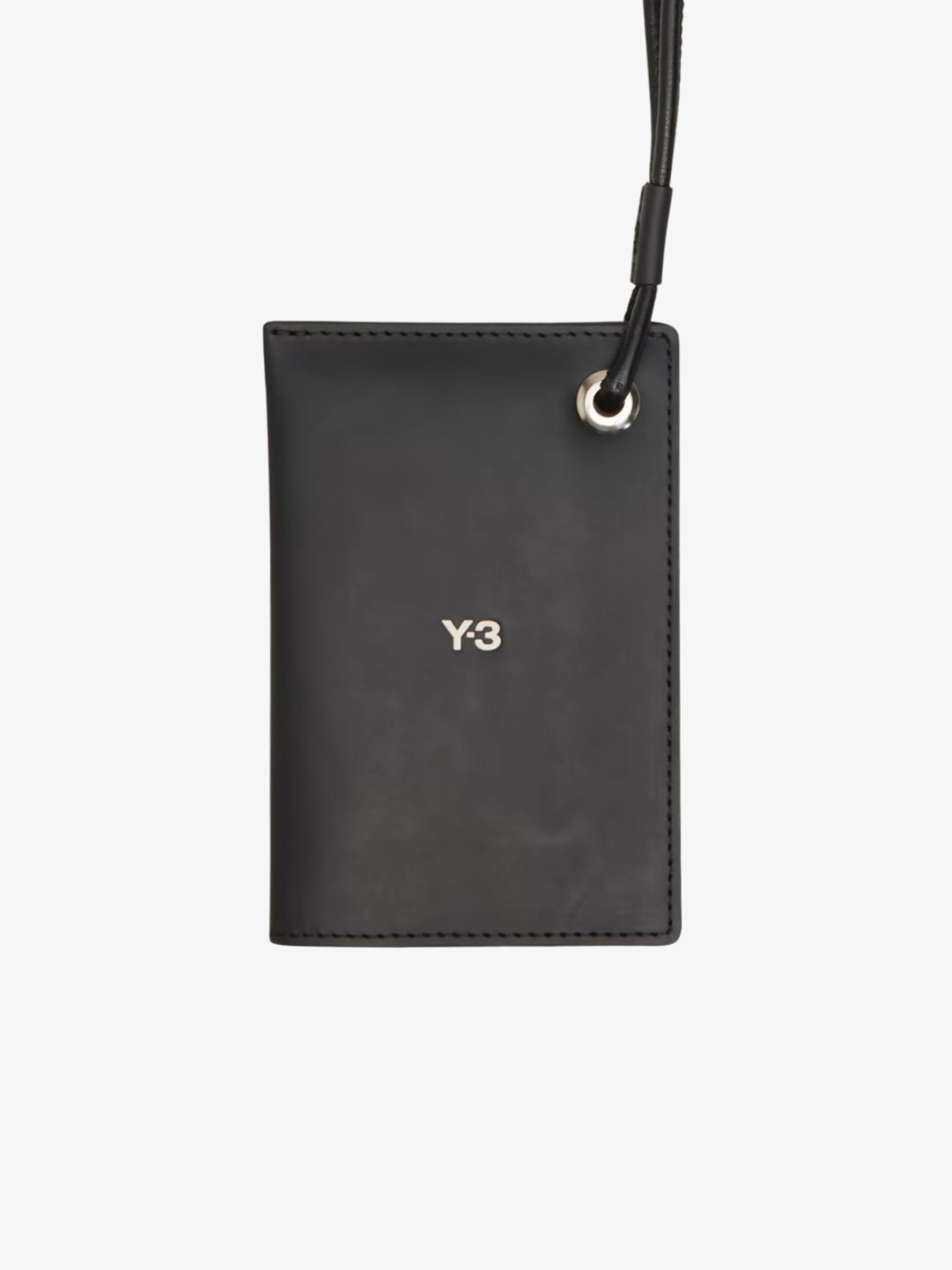 Y-3 Portafoglio IJ9891 in vera pelle nero Black Friday