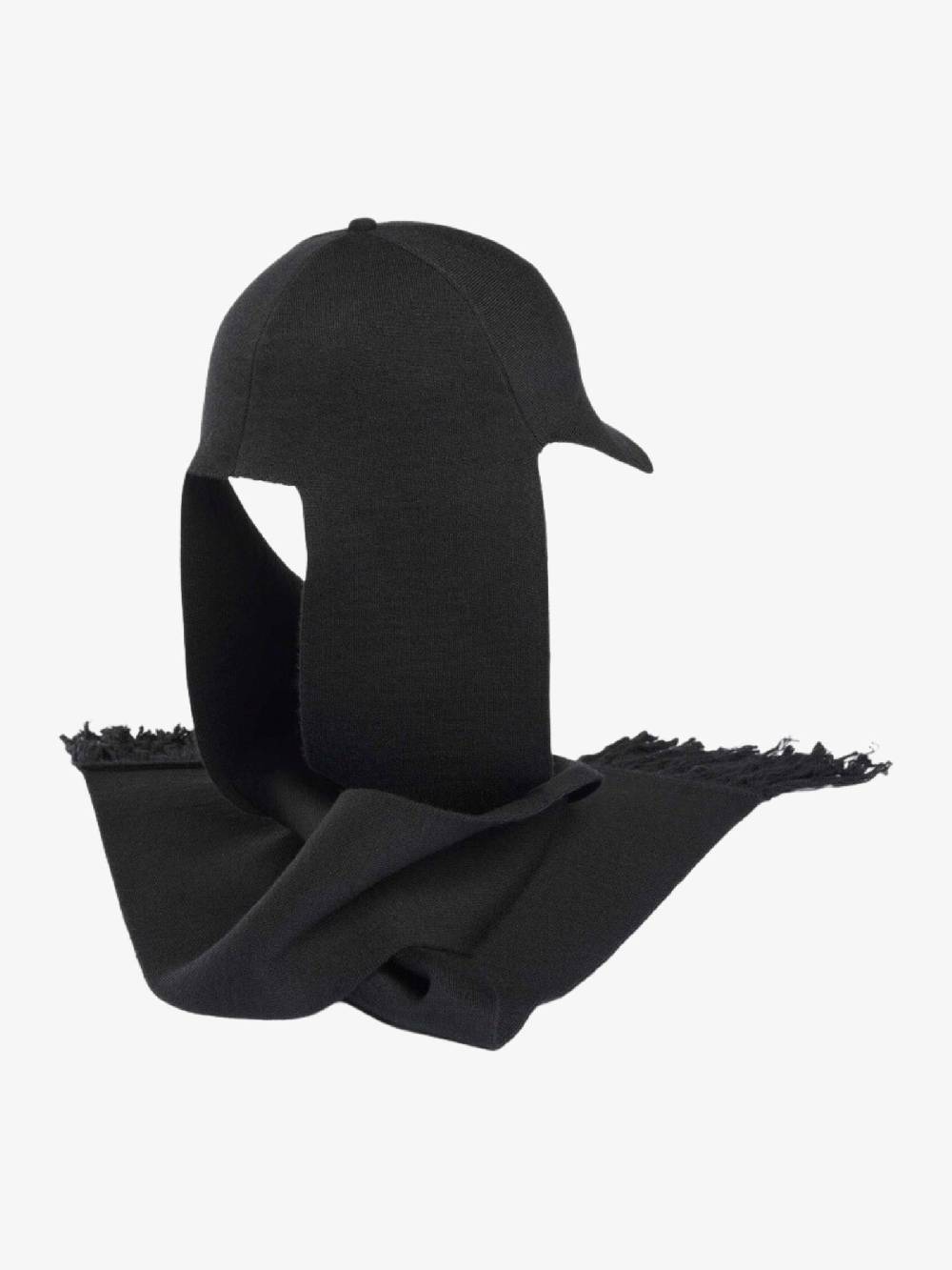 Y-3 Cappello SC IJ9869 in lana nero Offerta natalizia