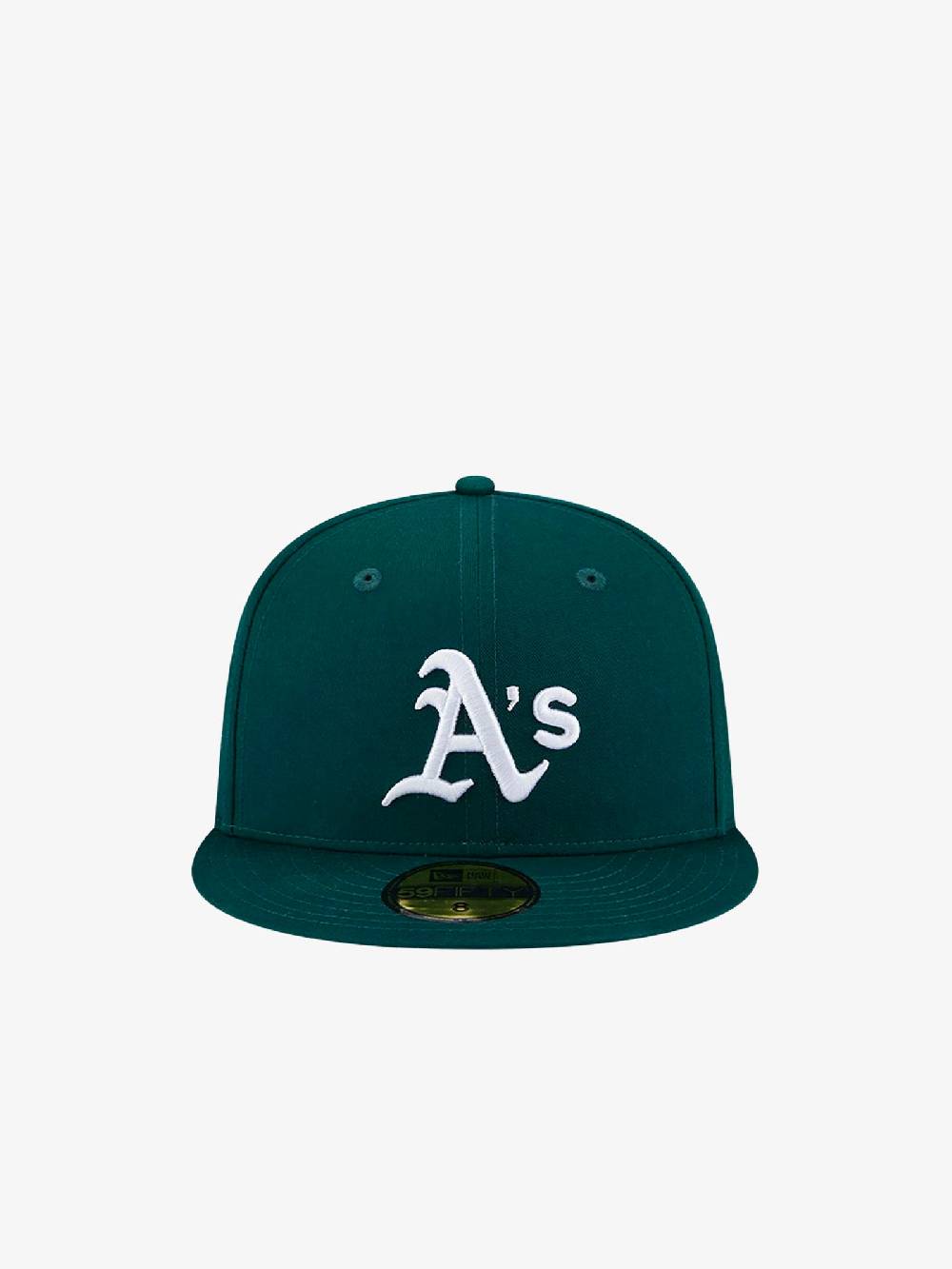 NEW ERA Cappello 59FIFTY Fitted Oakland Athletics Team Side Patch verde Grandi sconti