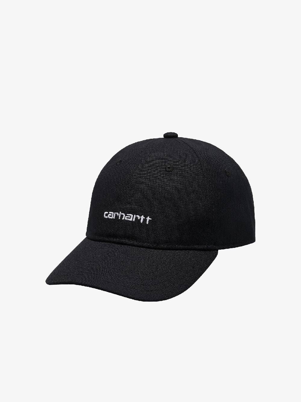CARHARTT WIP Cappello Canvas Script nero Latest stili