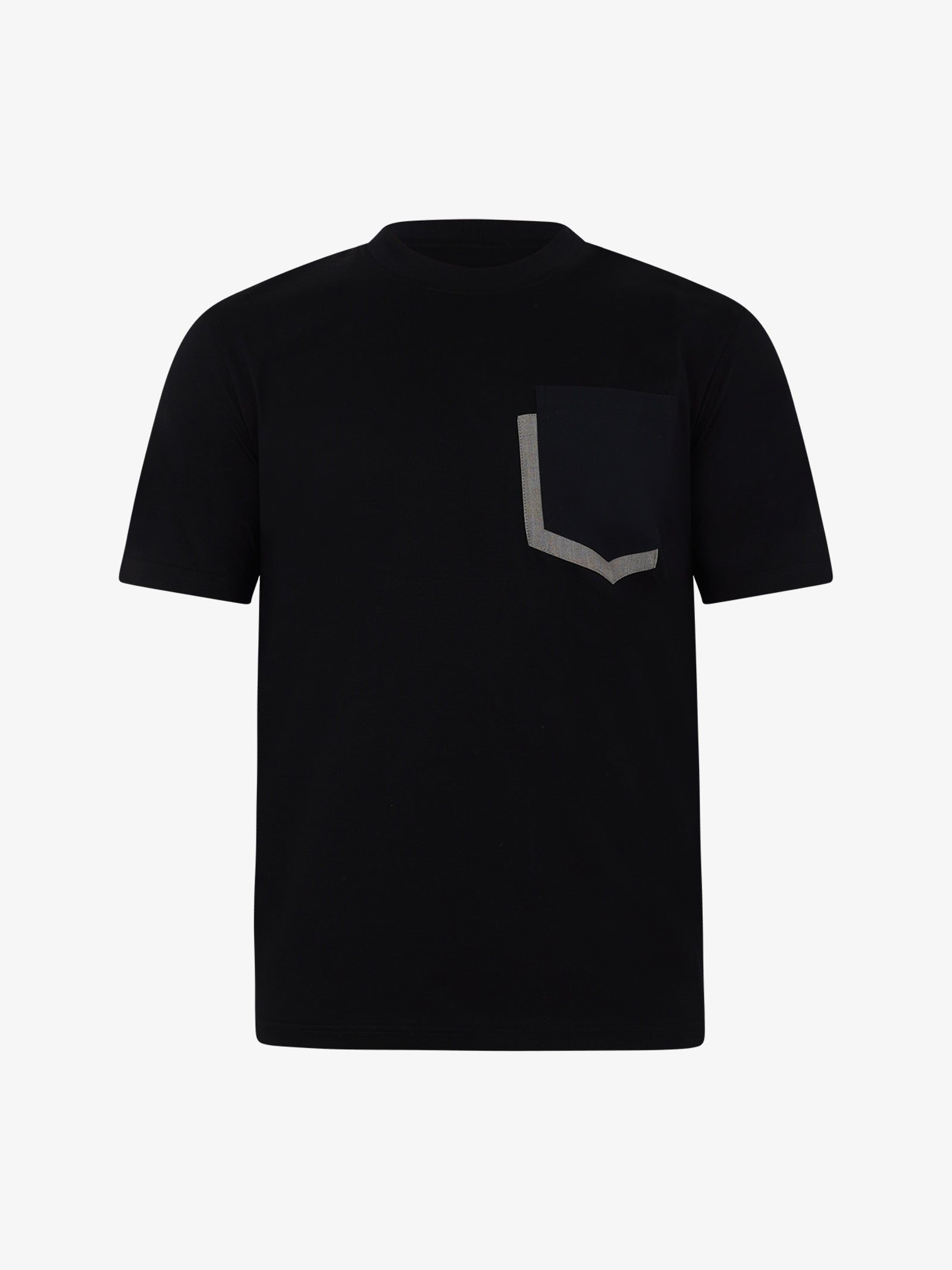 PRET A PORTER T-shirt con tasca bicolore M9M2744 uomo cotone nero Fino al 65% di sconto